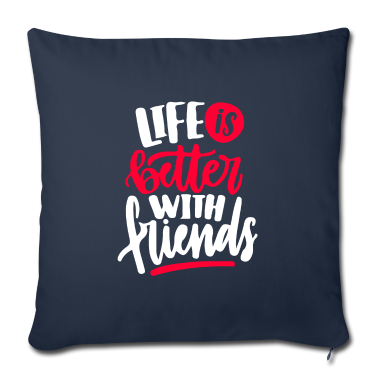 Beste Freunde Geschenke Kissenbezug - Beste Freunde Leben