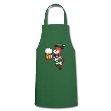 Beste Freunde Geschenke Schürze - Oktoberfestwurst mit Bier
