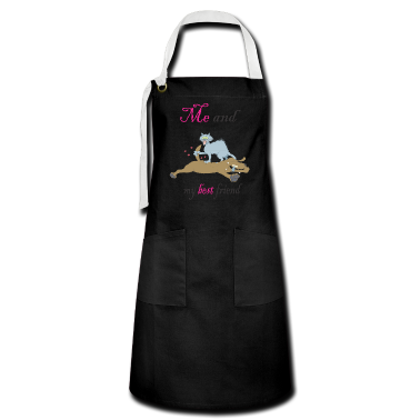 Beste Freunde Geschenke Schürze - Ich und mein bester Freund