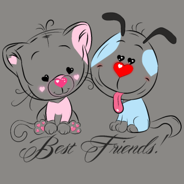 Motiv Beste Freunde!