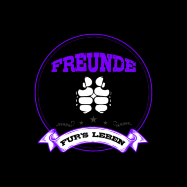 Motiv Beste Freunde Shirt • Beste Freunde fürs Leben