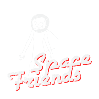 Motiv Astronaut Beste Freunde