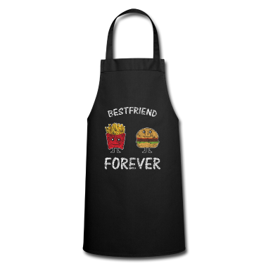 Beste Freunde Geschenke Schürze - Beste Freunde Essen