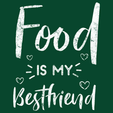 Motiv Essen ist mein bester freund