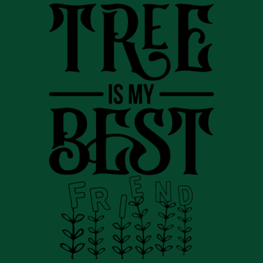 Motiv Bäume sind die Besten Freunde