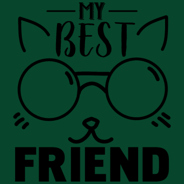 Motiv Mein bester Freund ist eine Katze