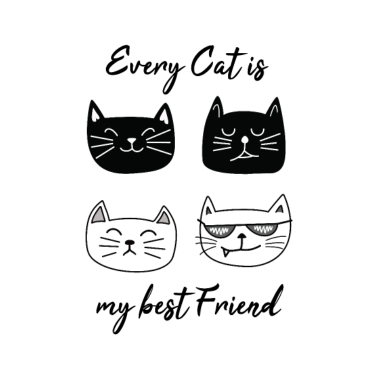 Motiv Katze bester Freund