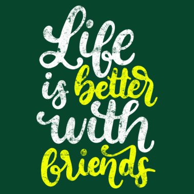 Motiv Beste Freunde Leben