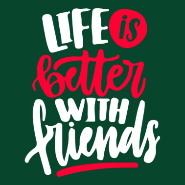 Motiv Beste Freunde Leben