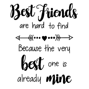 Motiv Best friend - bester Freund