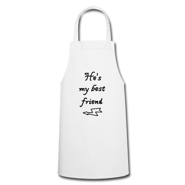 Beste Freunde Geschenke Schürze - er ist mein bester Freund