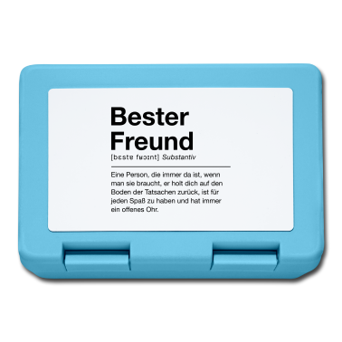 Beste Freunde Geschenke Brotdose - Bester Freund