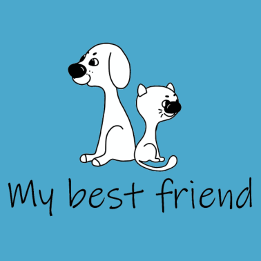 Motiv mein bester Freund mein bester Freund T-Shirt