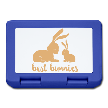 Beste Freunde Geschenke Brotdose - Best Bunnies - beste Freunde