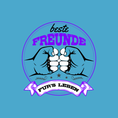 Motiv Beste Freunde Shirt • Beste Freunde fürs Leben