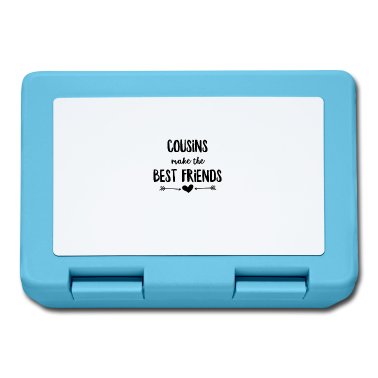 Beste Freunde Geschenke Brotdose - Cousins machen die besten Freunde