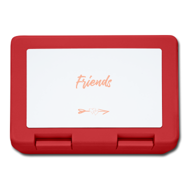 Beste Freunde Geschenke Brotdose - echter bester freund
