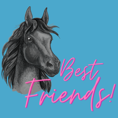 Motiv Pferd- mein bester Freund