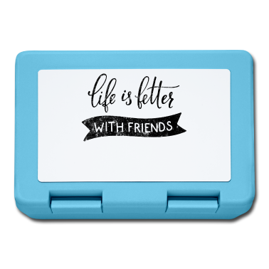 Beste Freunde Geschenke Brotdose - Beste Freunde Leben