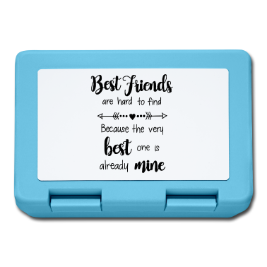 Beste Freunde Geschenke Brotdose - Best friend - bester Freund