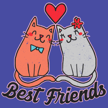 Motiv Best Friends - Beste Freunde