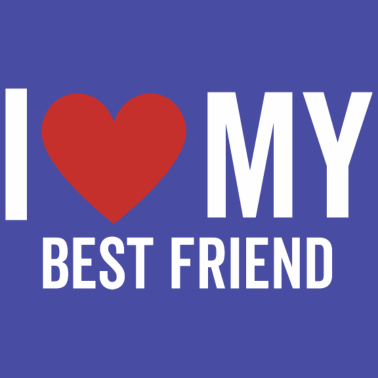 Motiv Ich liebe meinen besten Freund