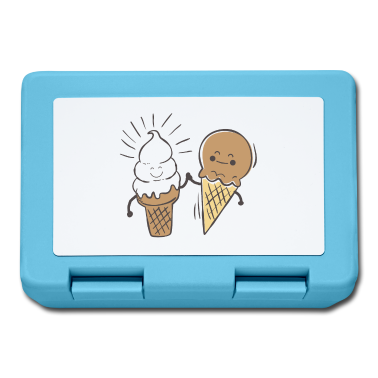 Beste Freunde Geschenke Brotdose - Beste Freunde - Eis