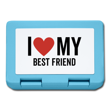 Beste Freunde Geschenke Brotdose - Ich liebe meinen besten Freund