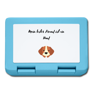 Beste Freunde Geschenke Brotdose - Mein bester freund ist ein Hund