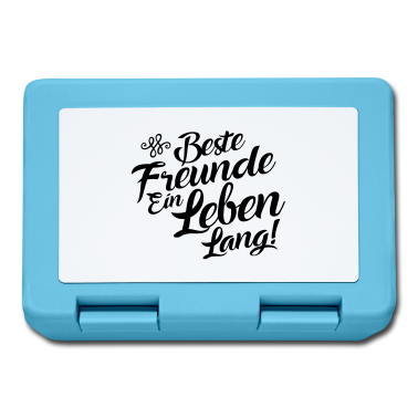 Beste Freunde Geschenke Brotdose - beste freunde ein leben