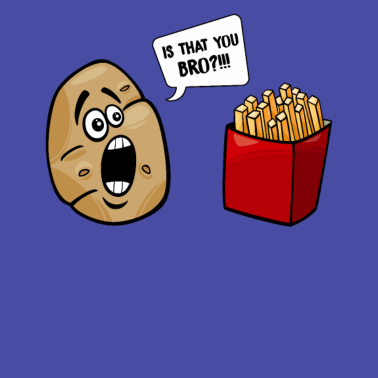 Motiv Best Friends, Beste Freunde, Pommes