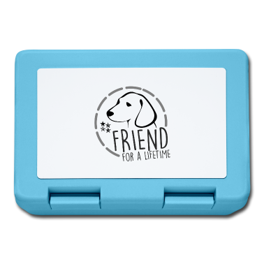 Beste Freunde Geschenke Brotdose - Der beste Freund des Menschen