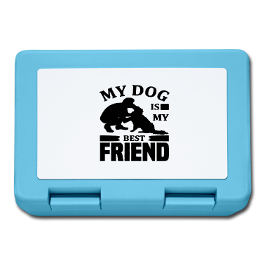 Beste Freunde Geschenke Brotdose - Mein Hund ist mein bester Freund