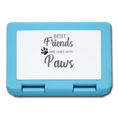 Beste Freunde Geschenke Brotdose - Beste Freunde sind solche mit Pfoten