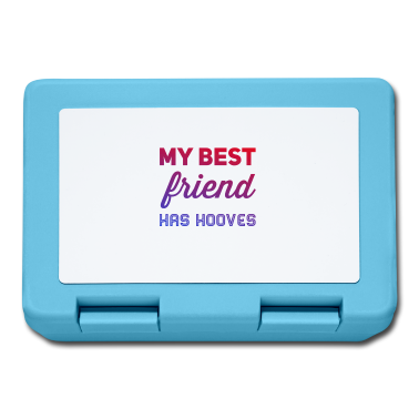 Beste Freunde Geschenke Brotdose - Pferd bester Freund