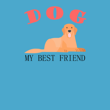 Motiv Hund ist mein bester Freund