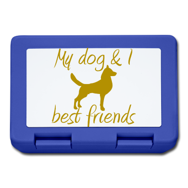 Beste Freunde Geschenke Brotdose - Mein Hund & Ich beste Freunde