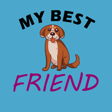 Motiv Hunde sind beste Freunde