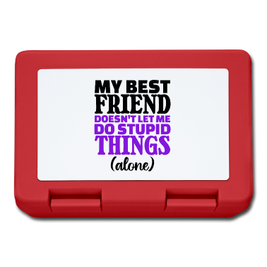 Beste Freunde Geschenke Brotdose - Lustig Statement Beste Freunde