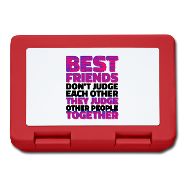 Beste Freunde Geschenke Brotdose - Beste Freunde Cooler Spruch