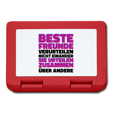 Beste Freunde Geschenke Brotdose - Beste Freunde Lustig Statement