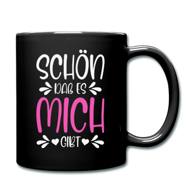 Beste Freunde Geschenke Tasse - Schön daß es mich gibt Lustiger Spruch Geschenk