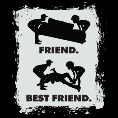Motiv Beste Freunde