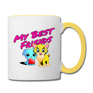Beste Freunde Geschenke Tasse - Meine Besten Freunde