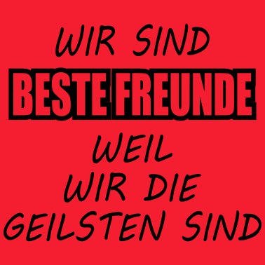 Motiv Beste Freunde