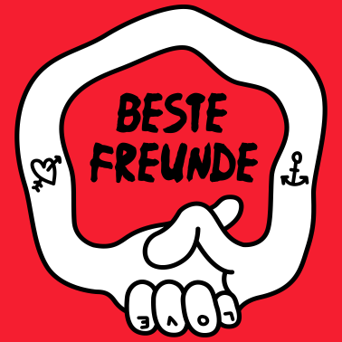 Motiv Beste Freunde