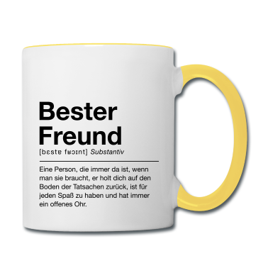Beste Freunde Geschenke Tasse - Bester Freund
