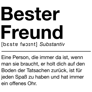 Motiv Bester Freund