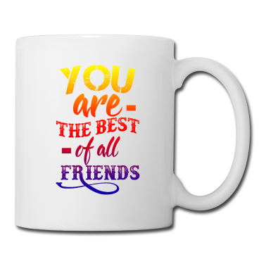 Beste Freunde Geschenke Tasse - beste aller Freunde