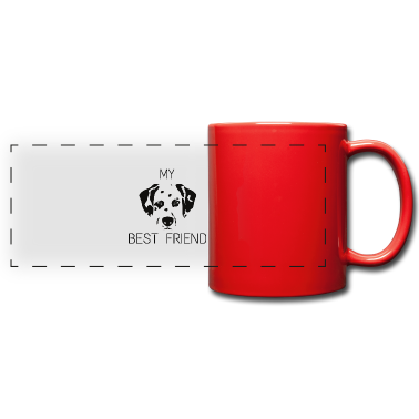 Beste Freunde Geschenke Tasse - Mein bester Freund. Mein bester Freund dalmatinisches Geschenk